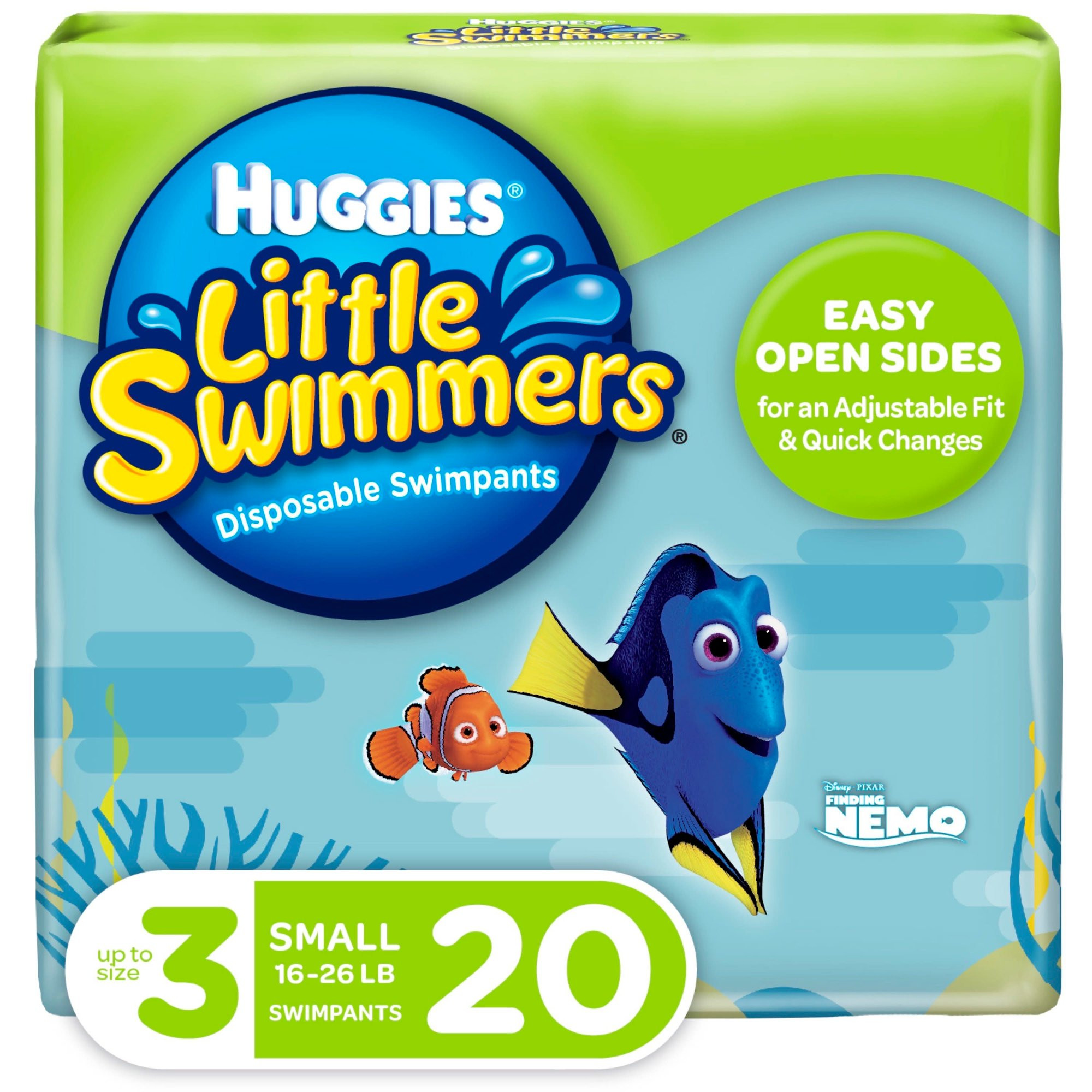 Huggies Little Swimmers Swim Diapers, Size 3 Small, 20 Ct | Walmart (US)