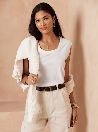 Malibu Slub Tank | Banana Republic Factory