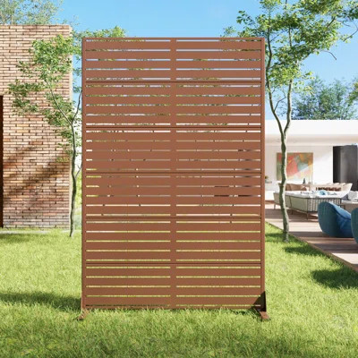 6 ft. H x 4 ft. W Metal Privacy Screen | Wayfair North America