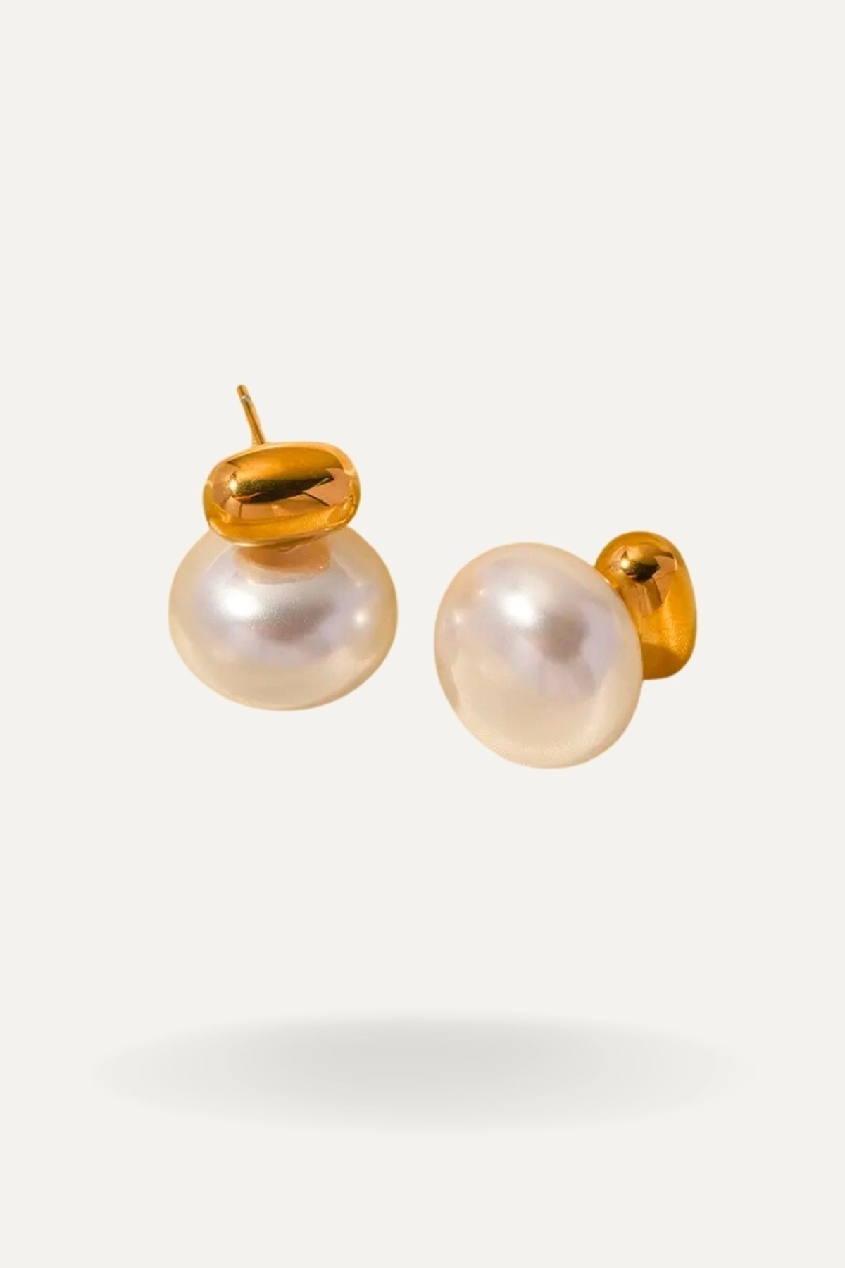 Golden Pearls Mini | Earrings | The Mile