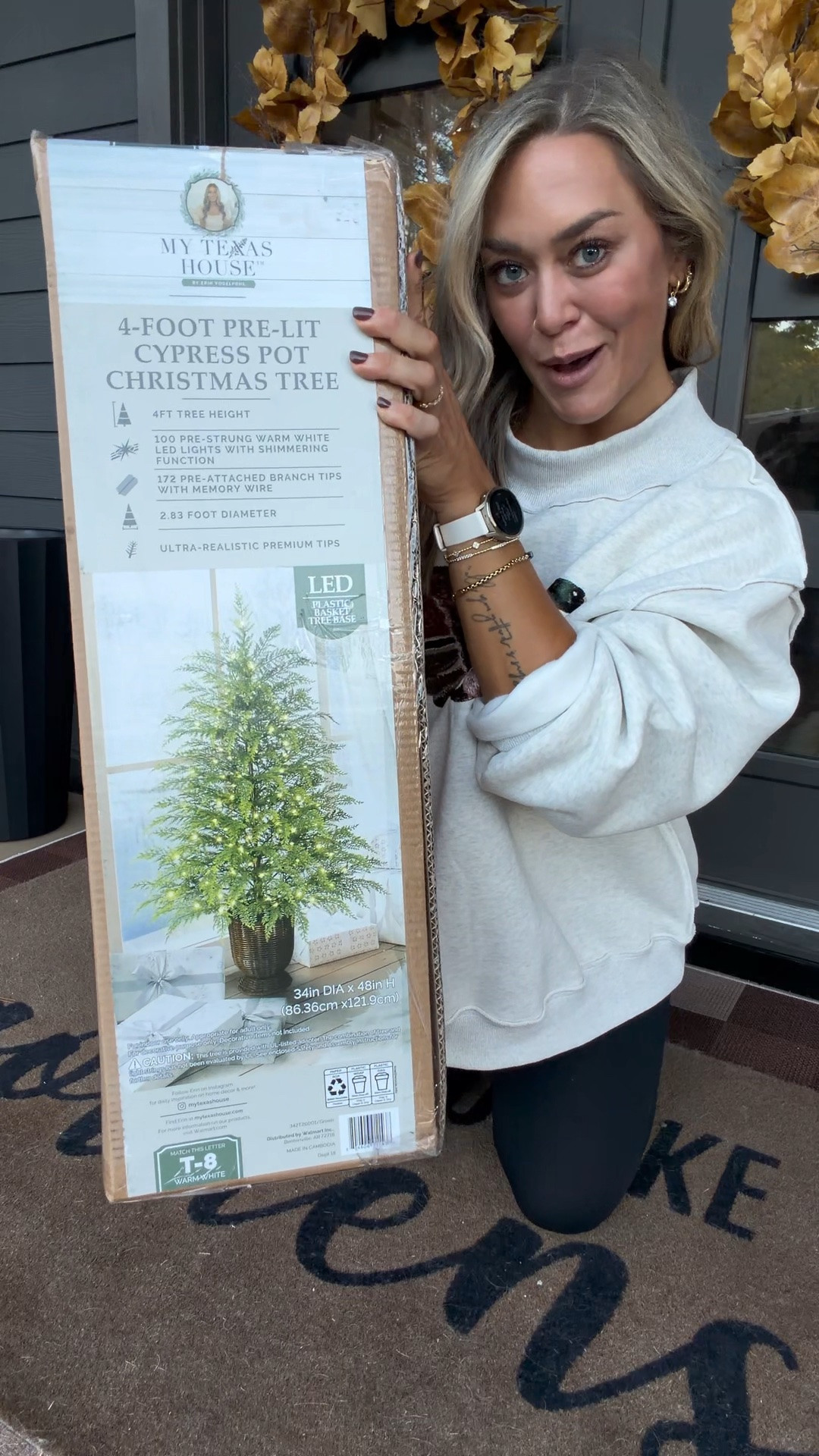 They’re BACK!!!!! 🌲🎄 fave floppy cypress trees from Walmart! New basket base but same stunning tree! Have these from the last few years & they’re truly stunning! Several sizes available — this is the 4 ft🫶🏼

Christmas / holiday decor / my Texas house / home decor / Walmart finds / Holley Gabrielle @Walmart

#LTKHome #LTKSeasonal