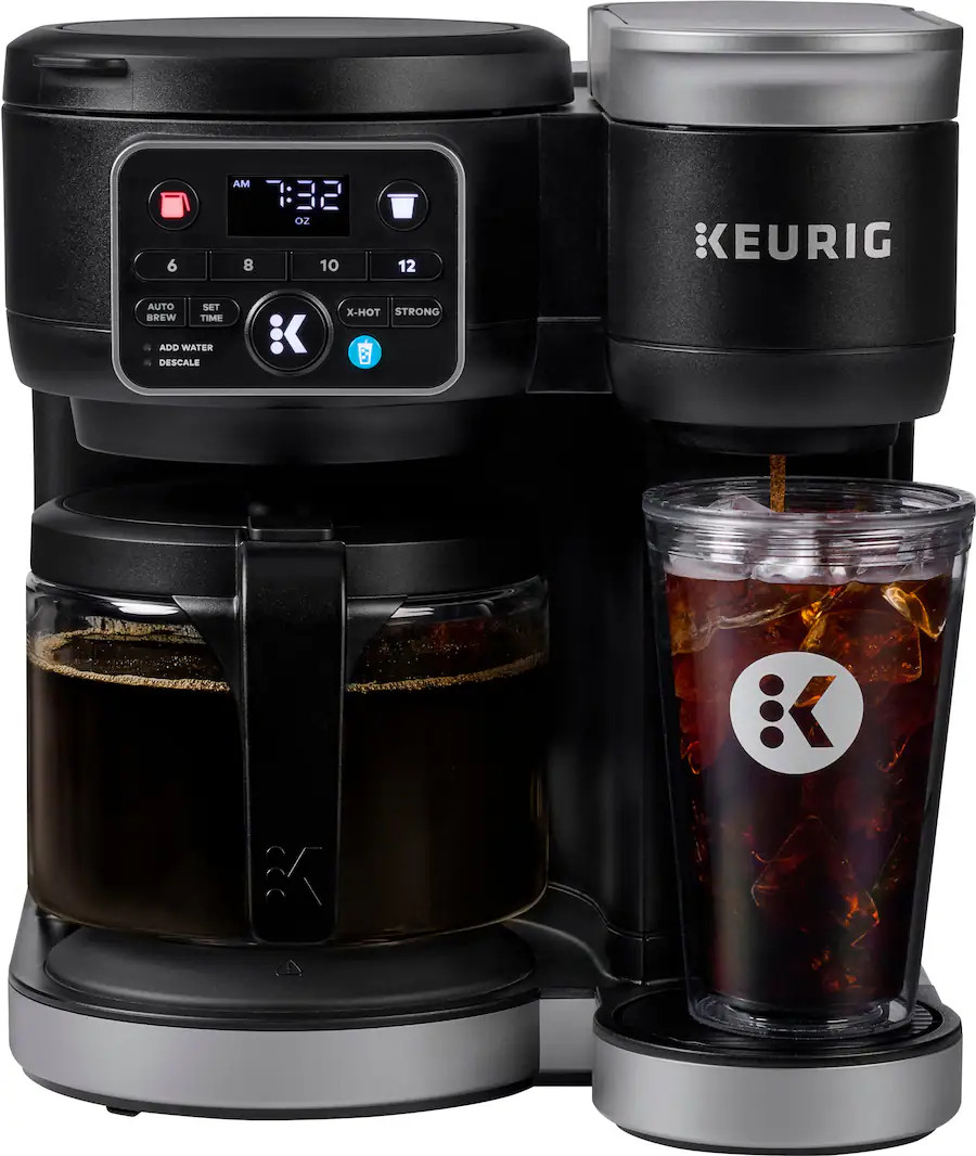 Keurig - K-Duo Single Serve & Carafe Coffee Maker - Black | Best Buy U.S.