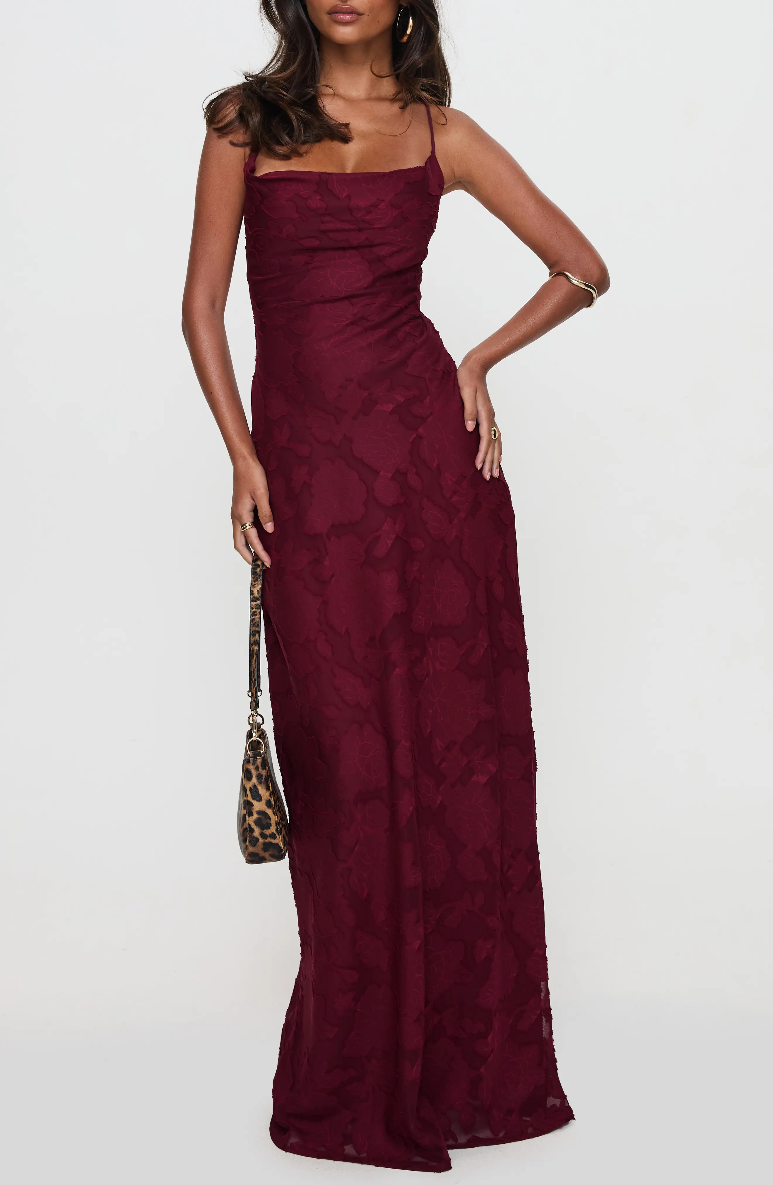 Princess Polly Celena Floral Burnout Maxi Dress (Women) | Nordstrom | Nordstrom