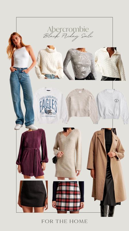 Abercrombie’s Black Friday Sale starts today! Here are some of my picks including my favorite denim! 🥰

Sale details:
25% off of everything
An extra 15% off with code CYBERAF 


#LTKsalealert #LTKHoliday #LTKCyberWeek