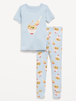 Unisex Snug-Fit Printed Pajama Set for Toddler &amp; Baby | Old Navy (US)