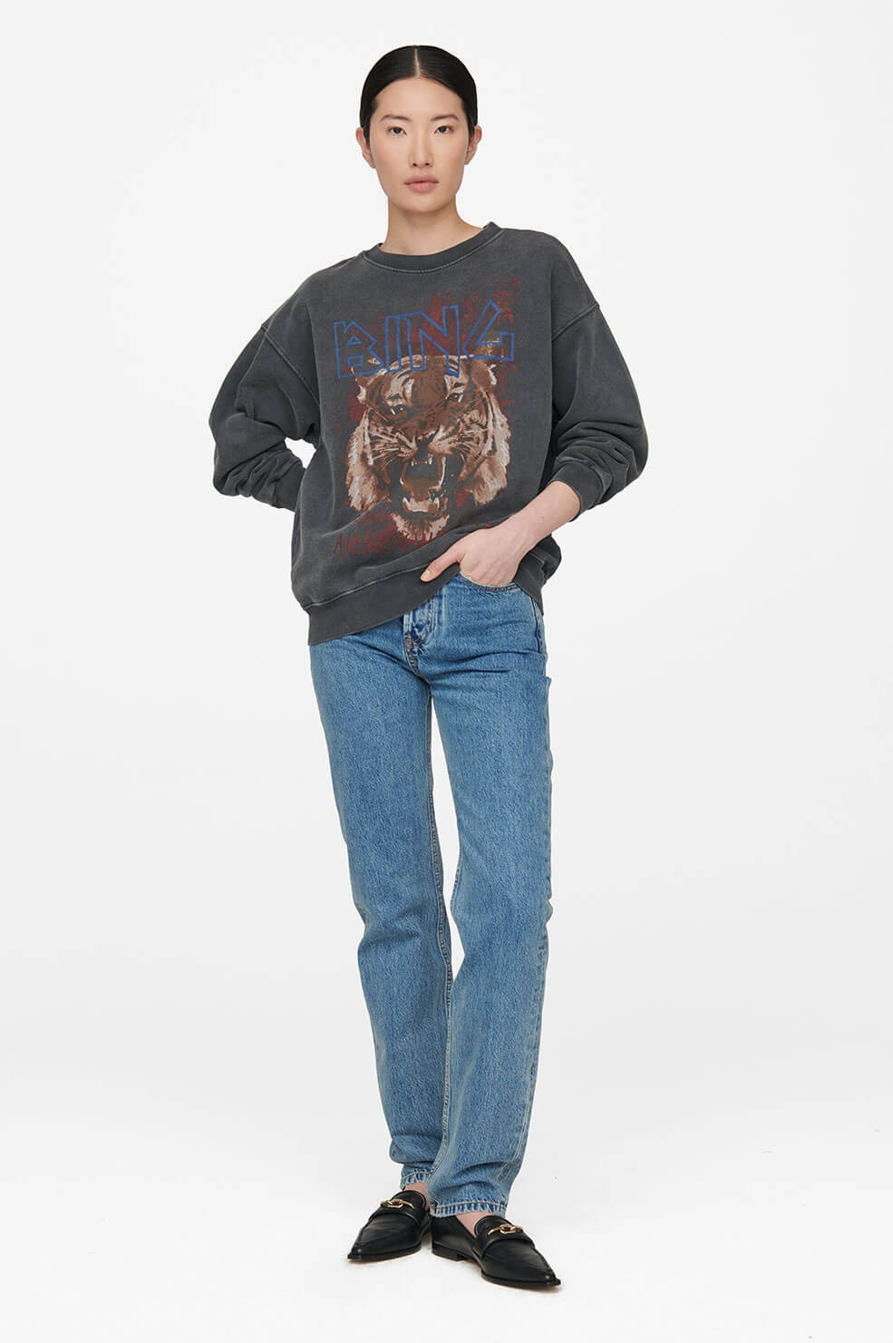 Tiger Sweatshirt | Anine Bing