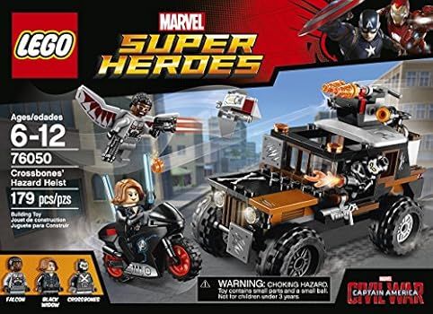 LEGO Super Heroes Crossbones' Hazard Heist 76050 Building Kit (179 Piece) | Amazon (US)