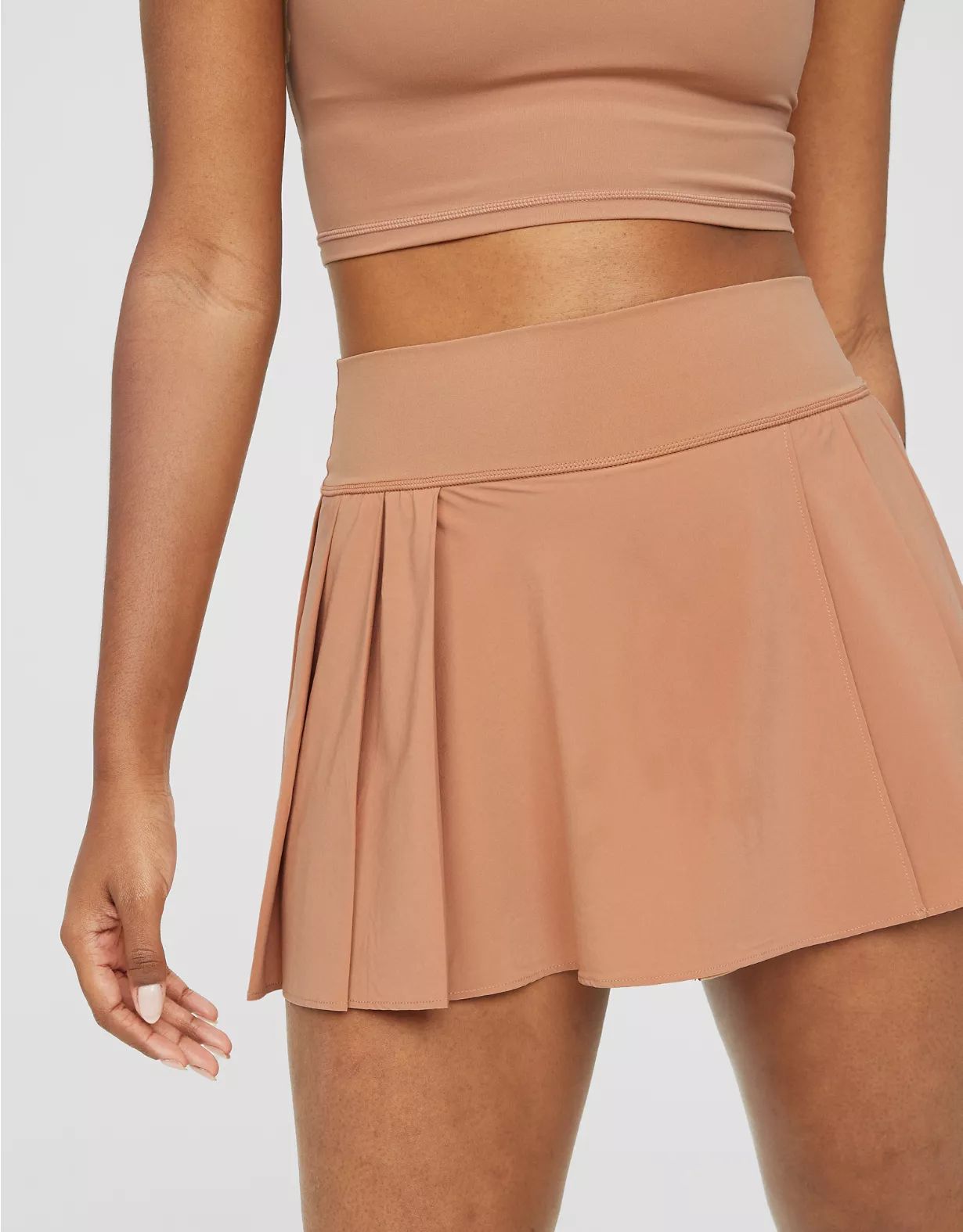 OFFLINE By Aerie Real Me Pleated Wrap Tennis Skirt | American Eagle Outfitters (US & CA)