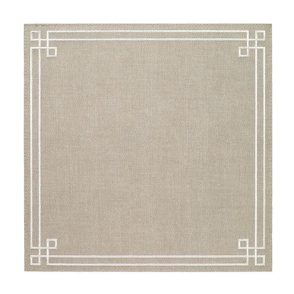 Oatmeal / White Link Washable Placemat | Waiting On Martha