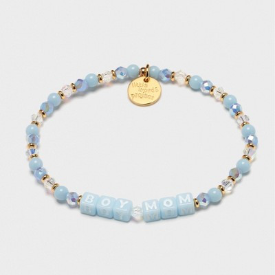 Little Words Project Boy Mom Charm Bracelet - Blue | Target