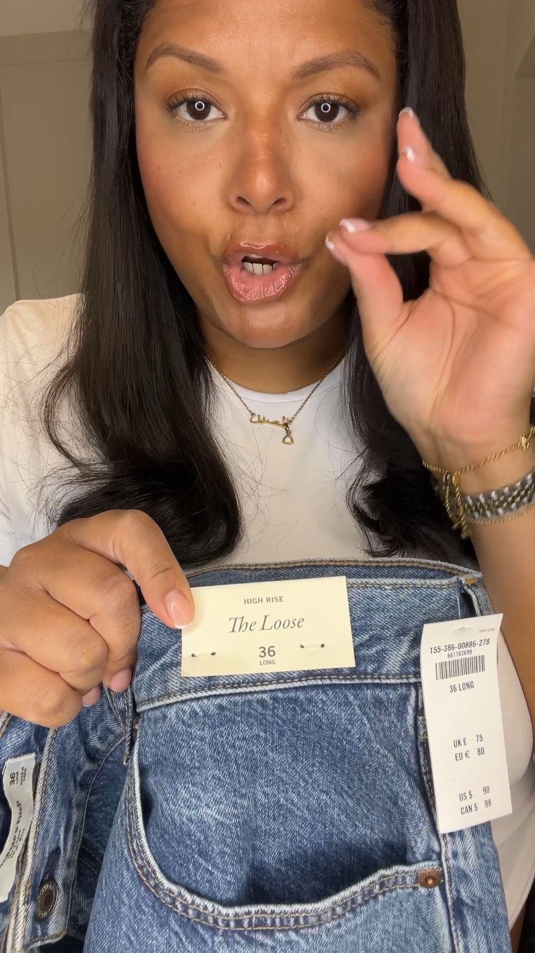 A&F Jean & short haul.
I wear a size 36 in all. I am size 20-22

#LTKcurves #LTKplussize #LTKsummer