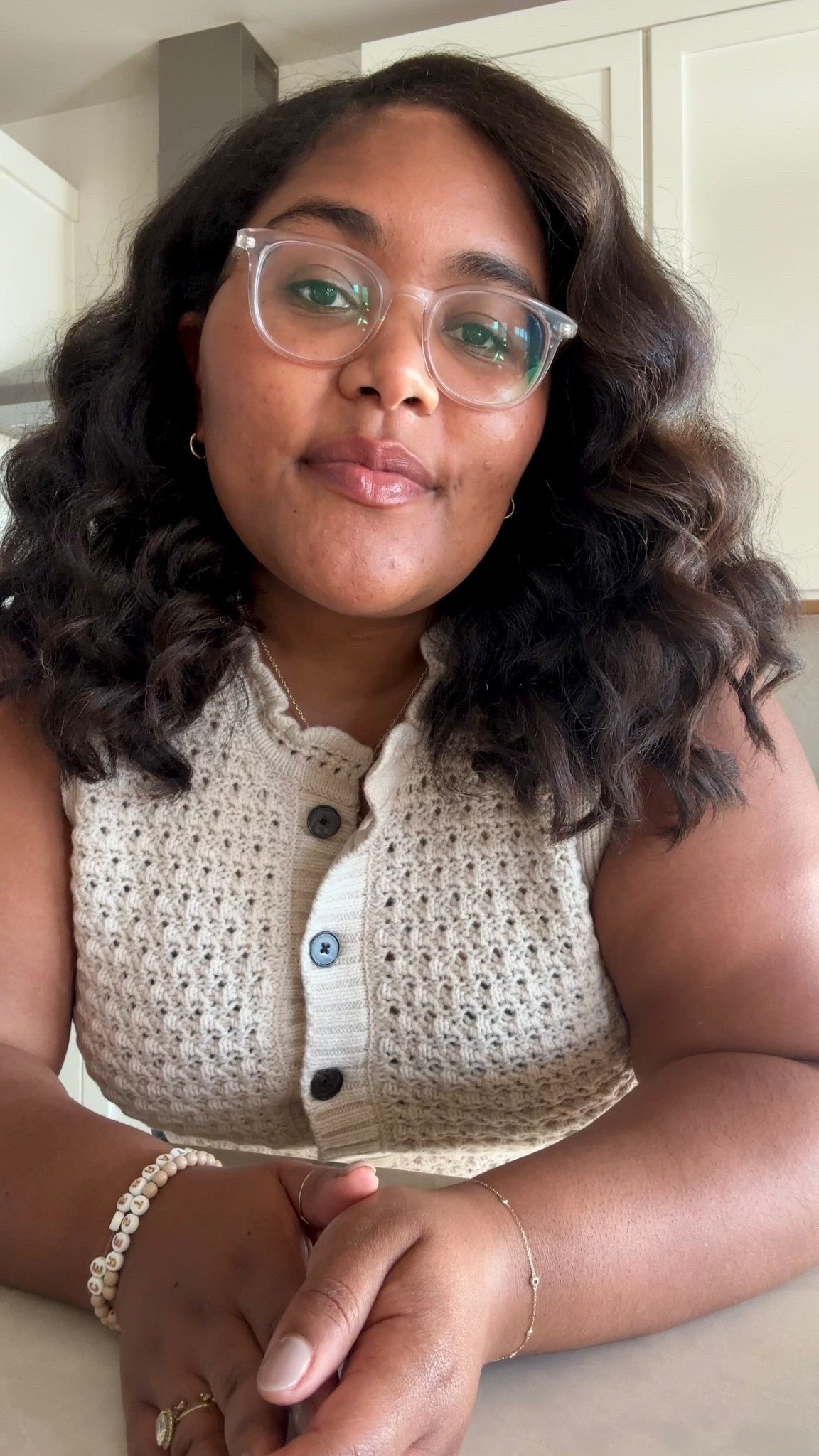 The cutest little sweater vest! The ruffle detail!!! ☺️

#LTKSeasonal #LTKPlusSize #LTKPetite