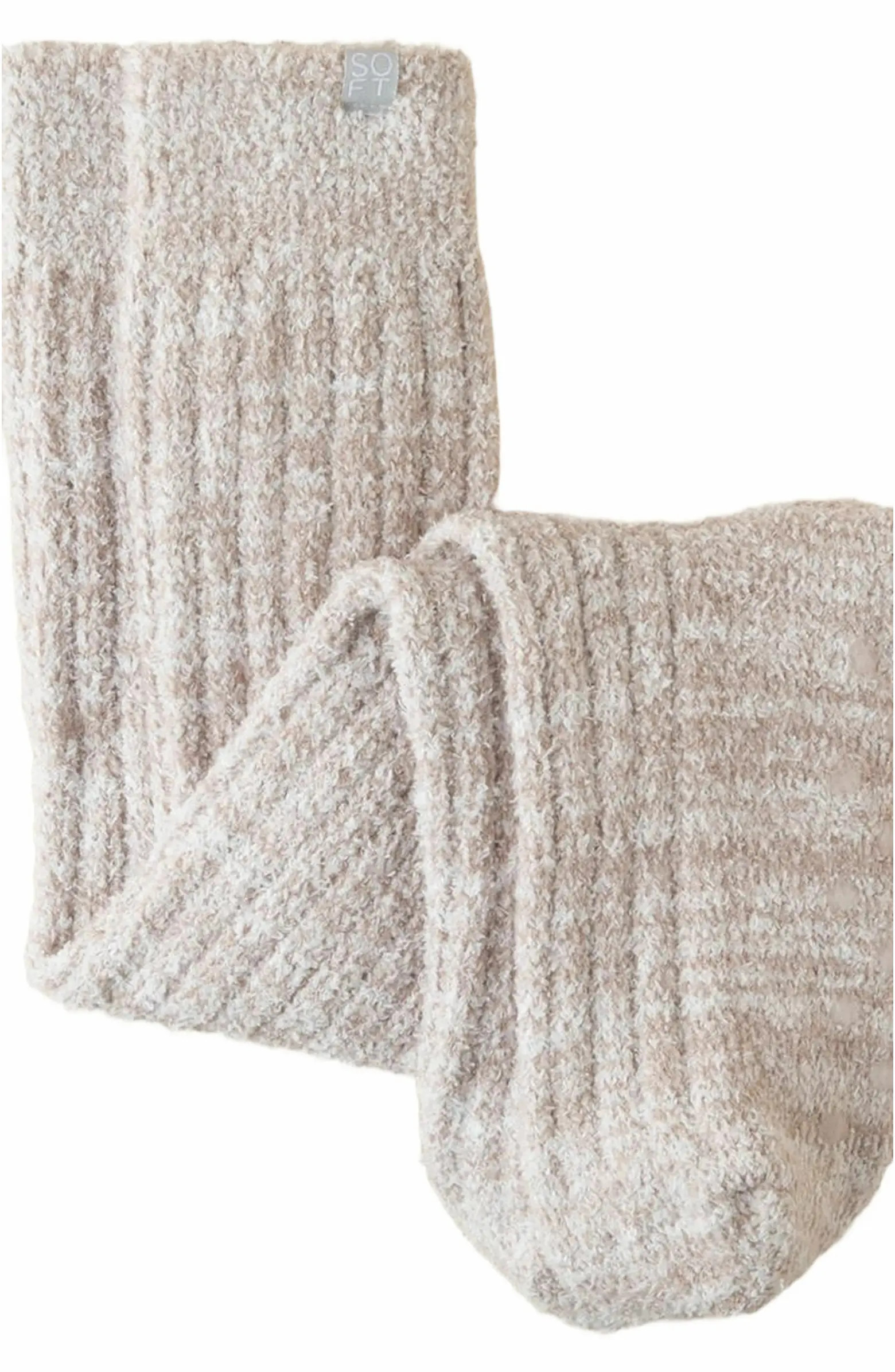 Marshmallow Slouchy Socks with Grippers | Nordstrom