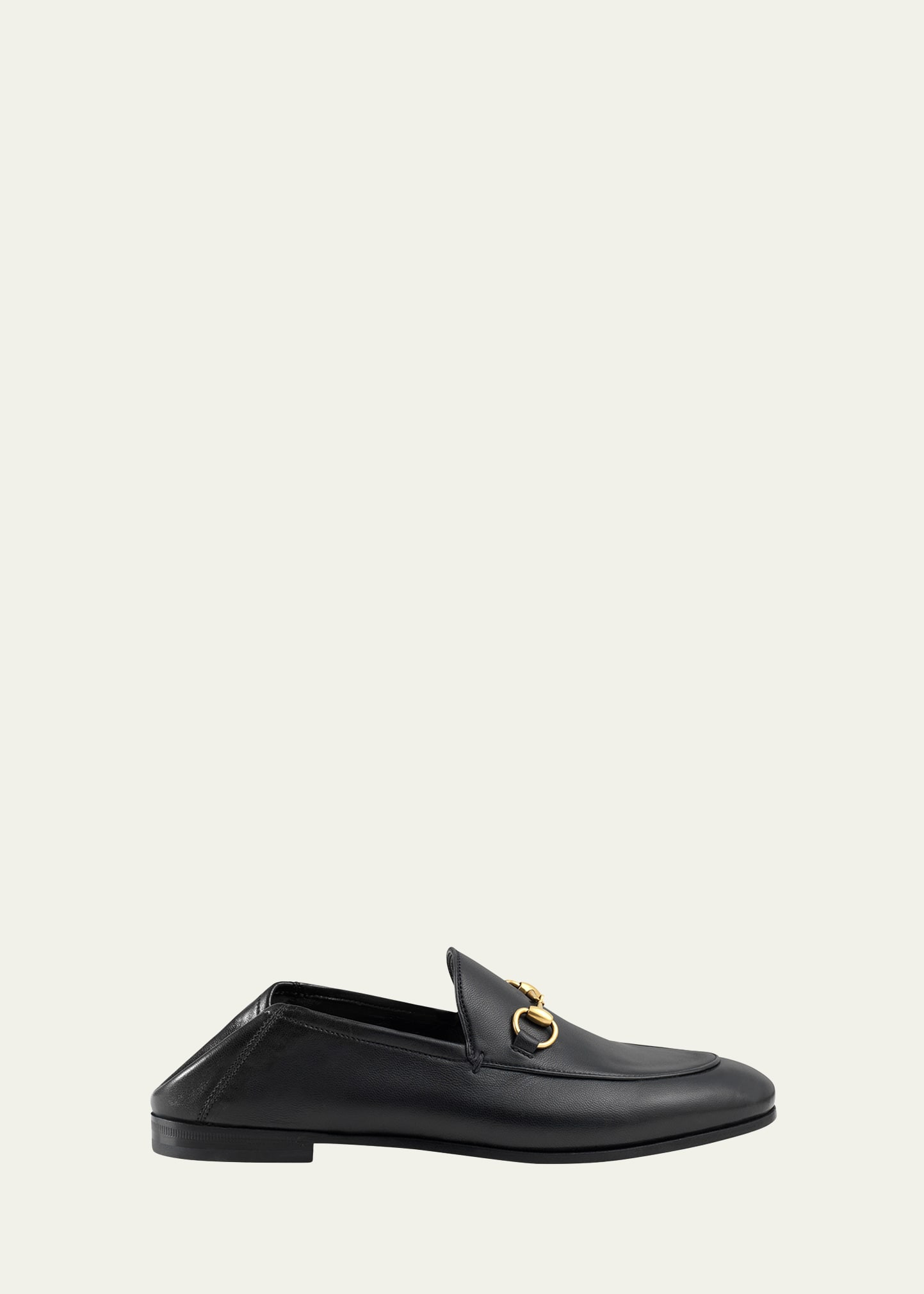 Gucci Brixton Leather Horsebit Loafers | Bergdorf Goodman
