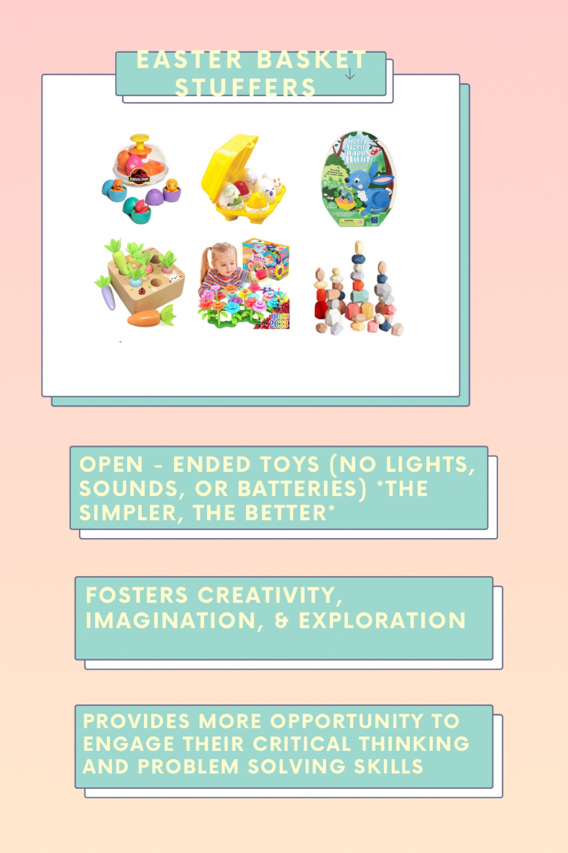 Visit @languagebloomllc for more speech-language development info! #easterbasket 

#LTKkids #LTKbaby #LTKSeasonal