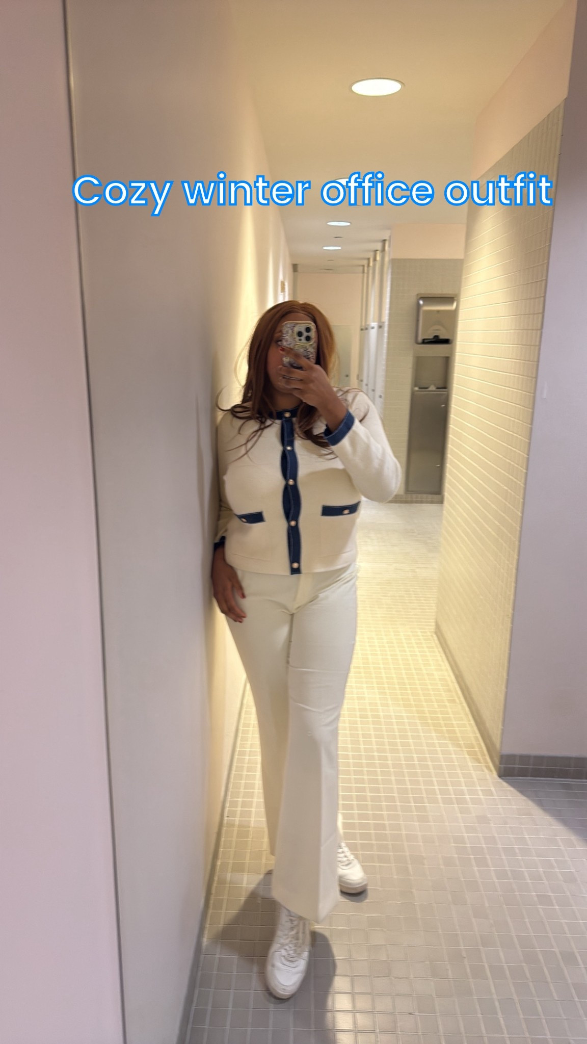Felt so put-together while also being so comfy & warm in the office 