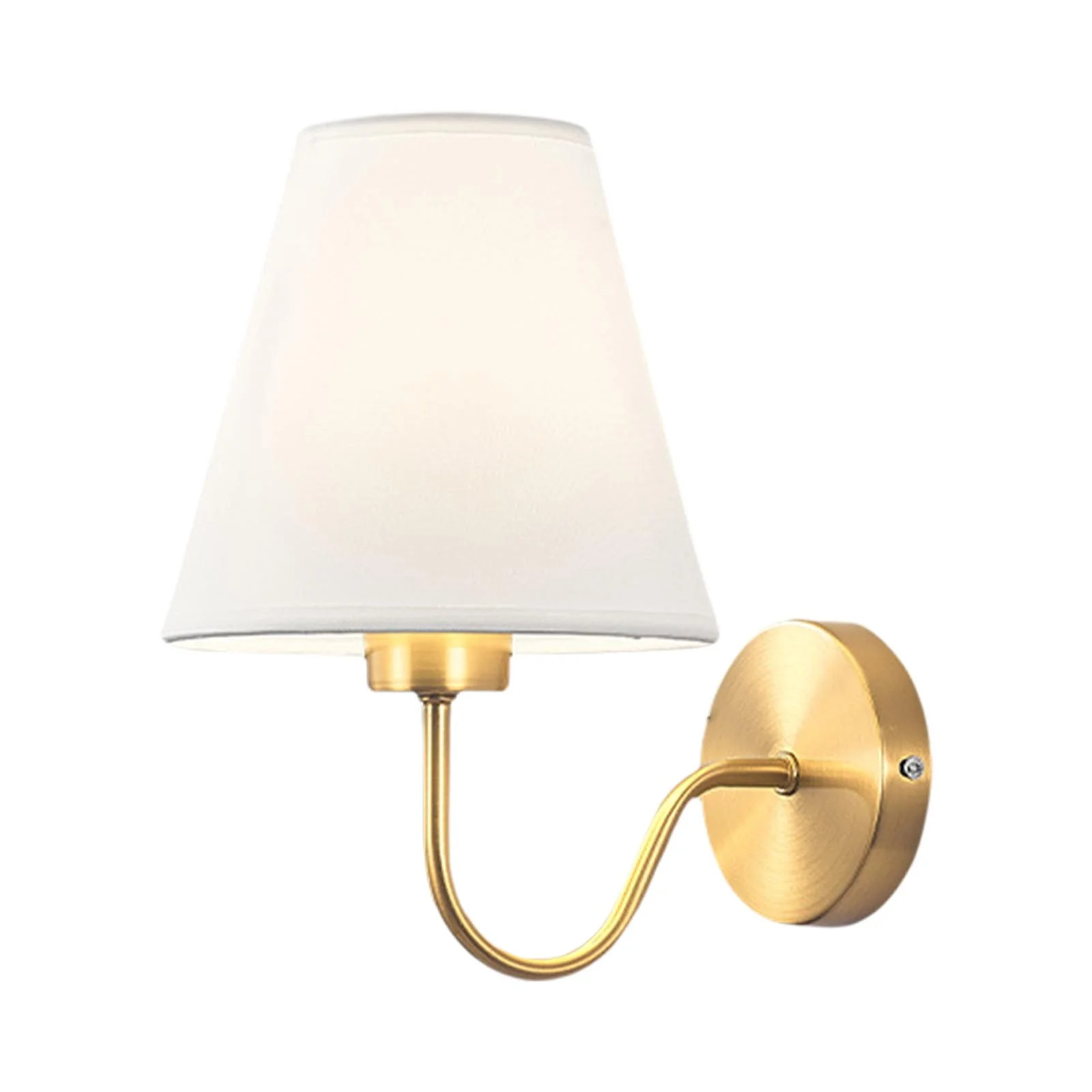 European Style Bedside Wall Lamp E27 Sconce with Lampshade Lantern Lighting for white | Walmart (CA)