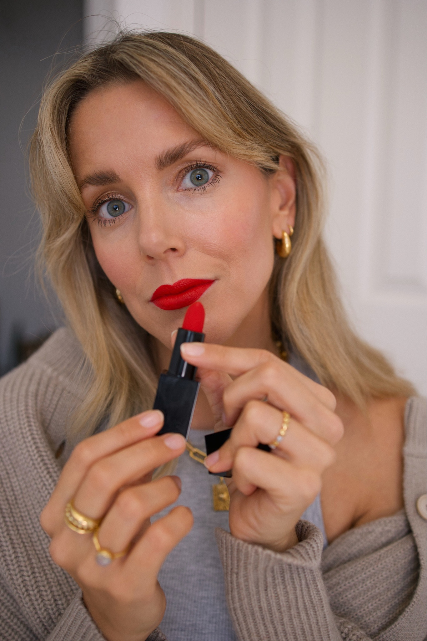 Clarins lip oil - 08 strawberry 
Laura Mercier lip crayon - Lea
Prada lipstick - p155
Il Makiage Dirty Talk Lip - Bella
Rhode Peptides Lip Treatment - Toast

#LTKeurope #LTKbeauty #LTKSeasonal