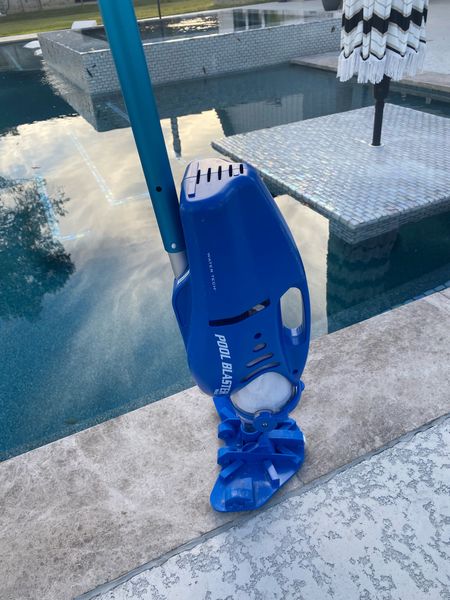 Pool blaster battery powered pool vacuum! Love this thing. No hoses needed. 

#LTKswim #LTKfamily #LTKSeasonal