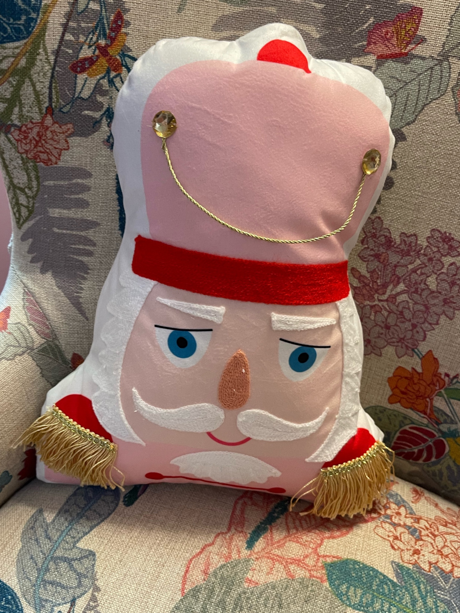 Nutcracker throw pillow, Christmas decor (this one is from hobby lobby)

#LTKHoliday #LTKFindsUnder50 #LTKHome