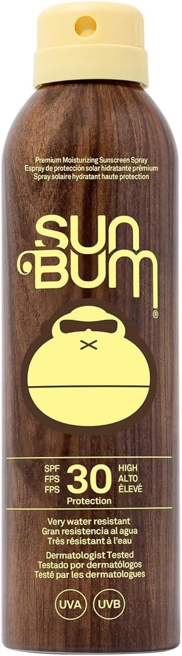 Sun Bum Original SPF 30 Sun Cream Spray, Moisturizing Sunscreen with Vitamin E, Vegan and Reef Fr... | Amazon (UK)