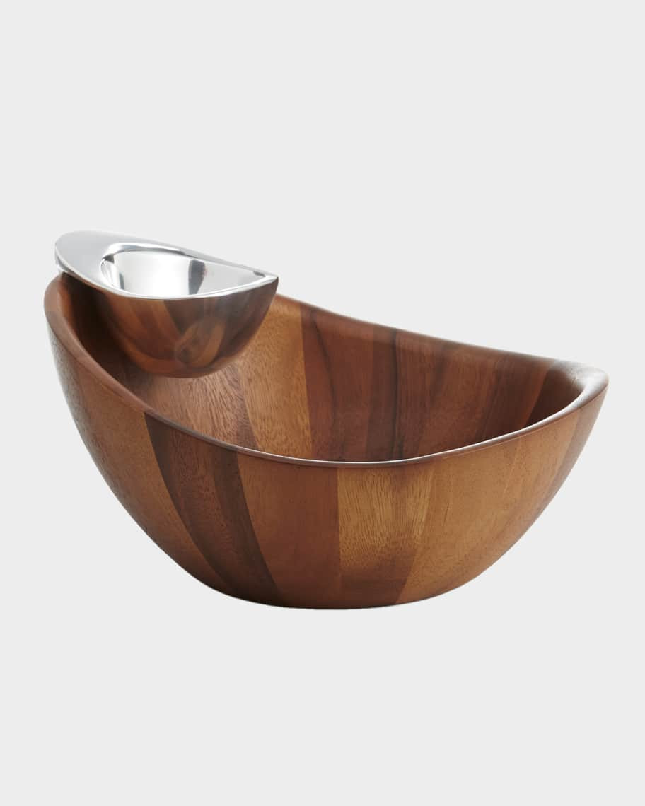 Nambe Harmony Chip & Dip Server | Neiman Marcus