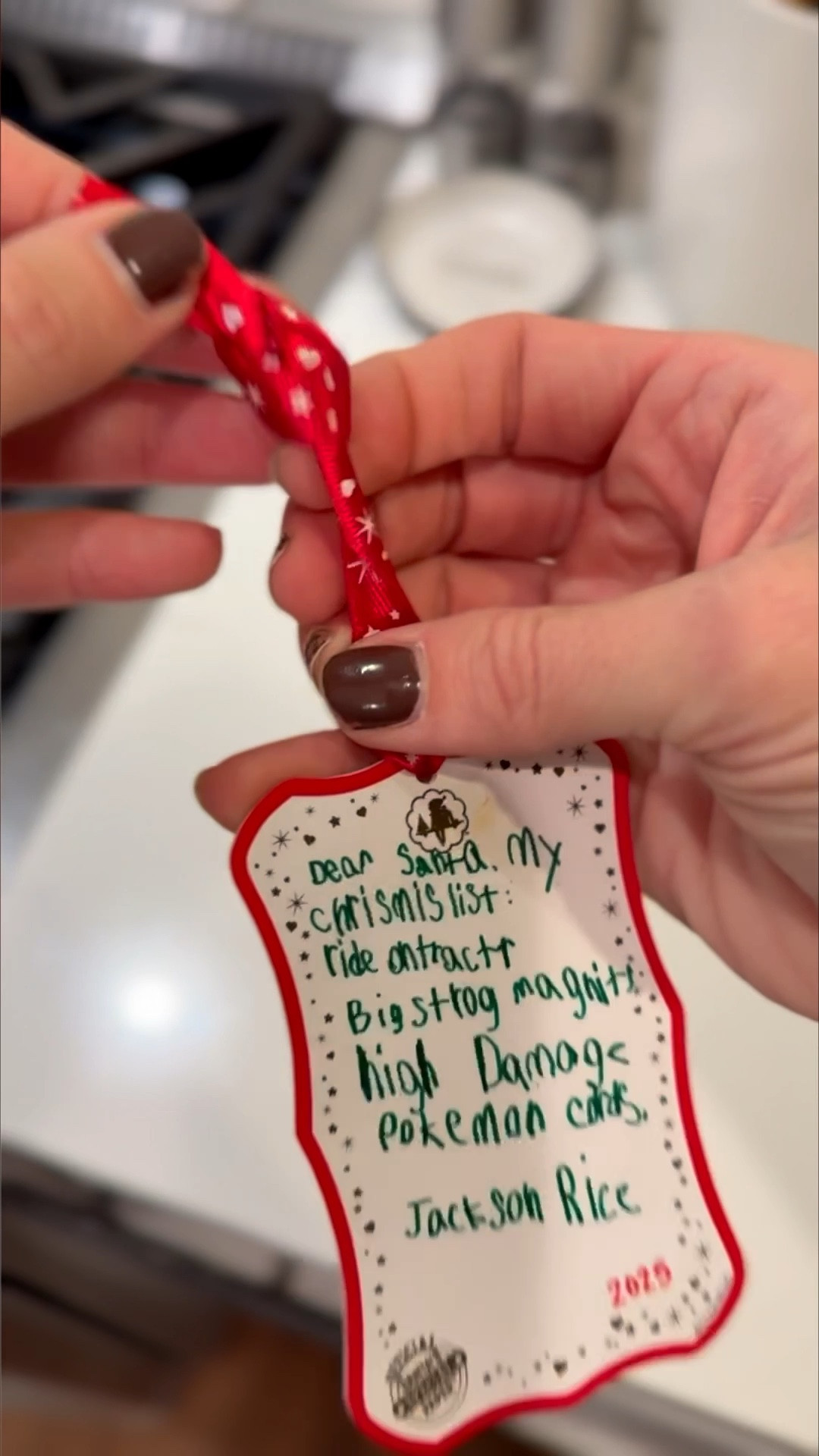 This has become one of my favorite traditions over the last few years!🥰 

I love being able to memorialize both their handwriting and their wishlist into a keepsake ornament each year! It’s so fun to look back at them each year and remember what they asked for and see how their writing has improved! We just make a copy for Santa and keep the original, but there are so many ways you could have some Elf fun with with too! 

There’s a kit that includes a storybook or you can just buy the refill pages. And plain shrink paper works well too - that’s what we did before we discovered this kit!

#LTKHome #LTKKids #LTKHoliday