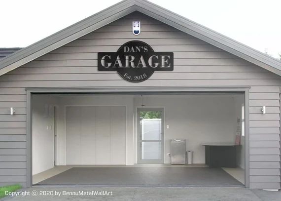 Personalized Garage Sign Garage Decor Custom Garage Sign | Etsy | Etsy (US)