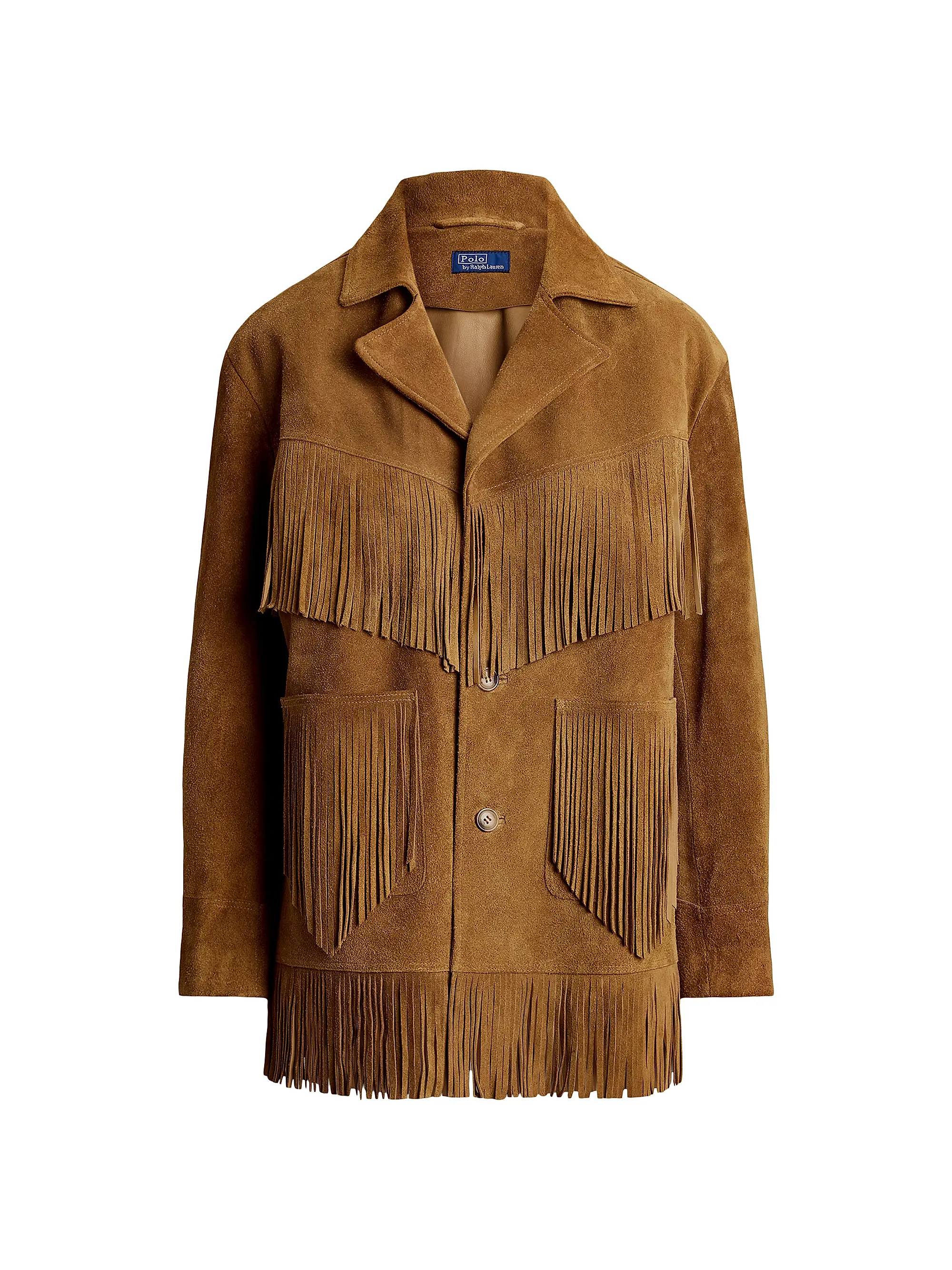 Polo Ralph Lauren Fringe Suede Western Jacket | Saks Fifth Avenue | Saks Fifth Avenue