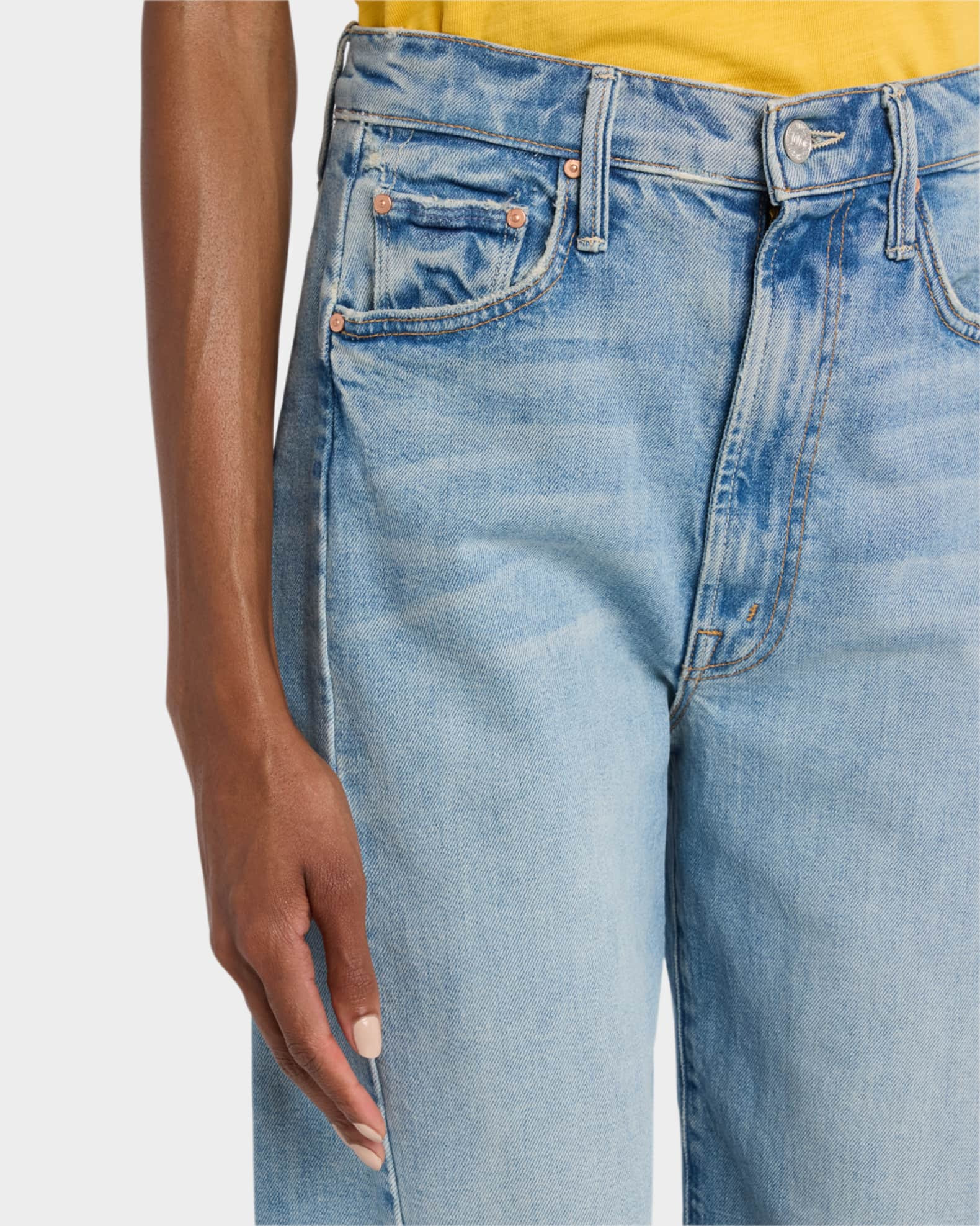 The Half-Pipe Ankle Fray Jeans | Neiman Marcus