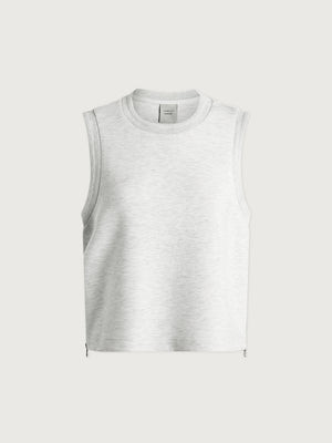 Shea Crop Tank | Varley US, Ivory Marl / XL | Varley US