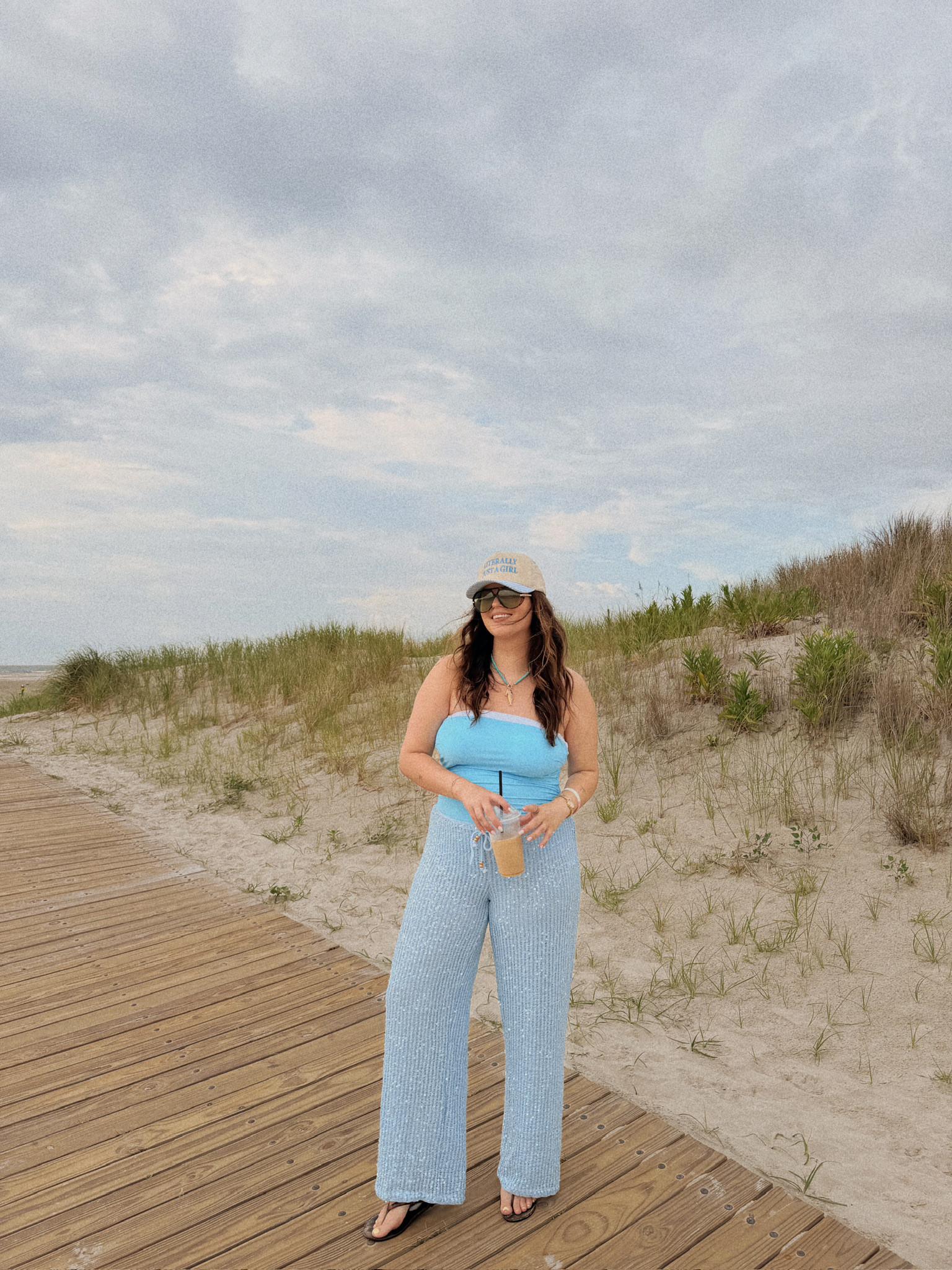 wearing a large in the swim and size XL in the pants 

 #LTKootd #LTKmomlife #LTKSwim