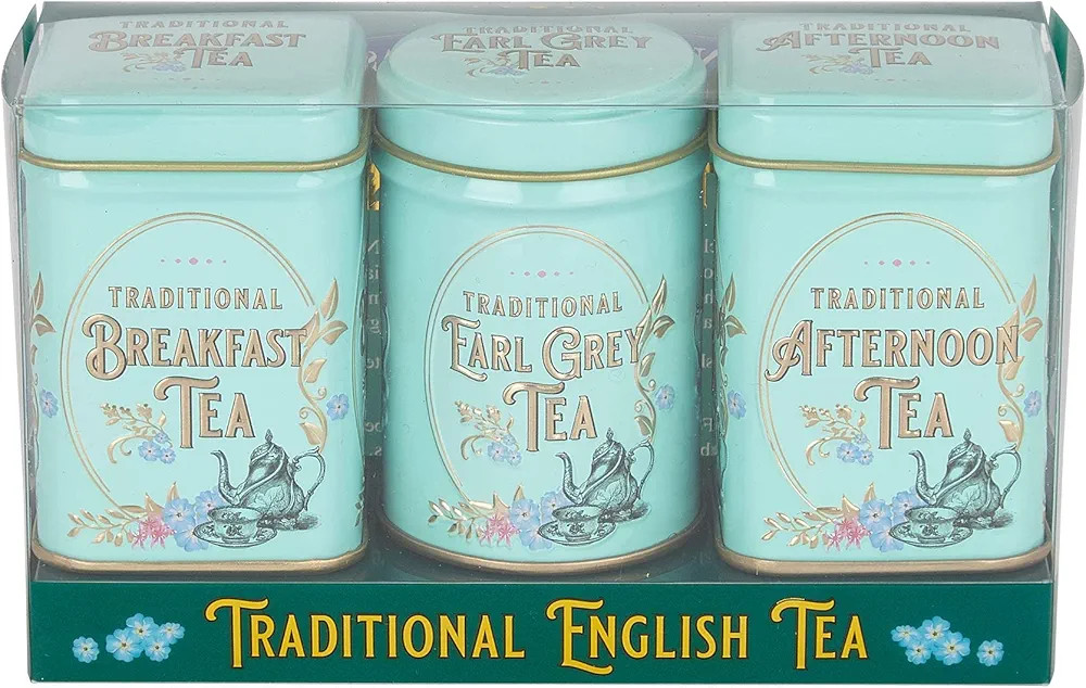 New English Teas Vintage Victorian Tea Tins with loose-leaf tea | Amazon (UK)