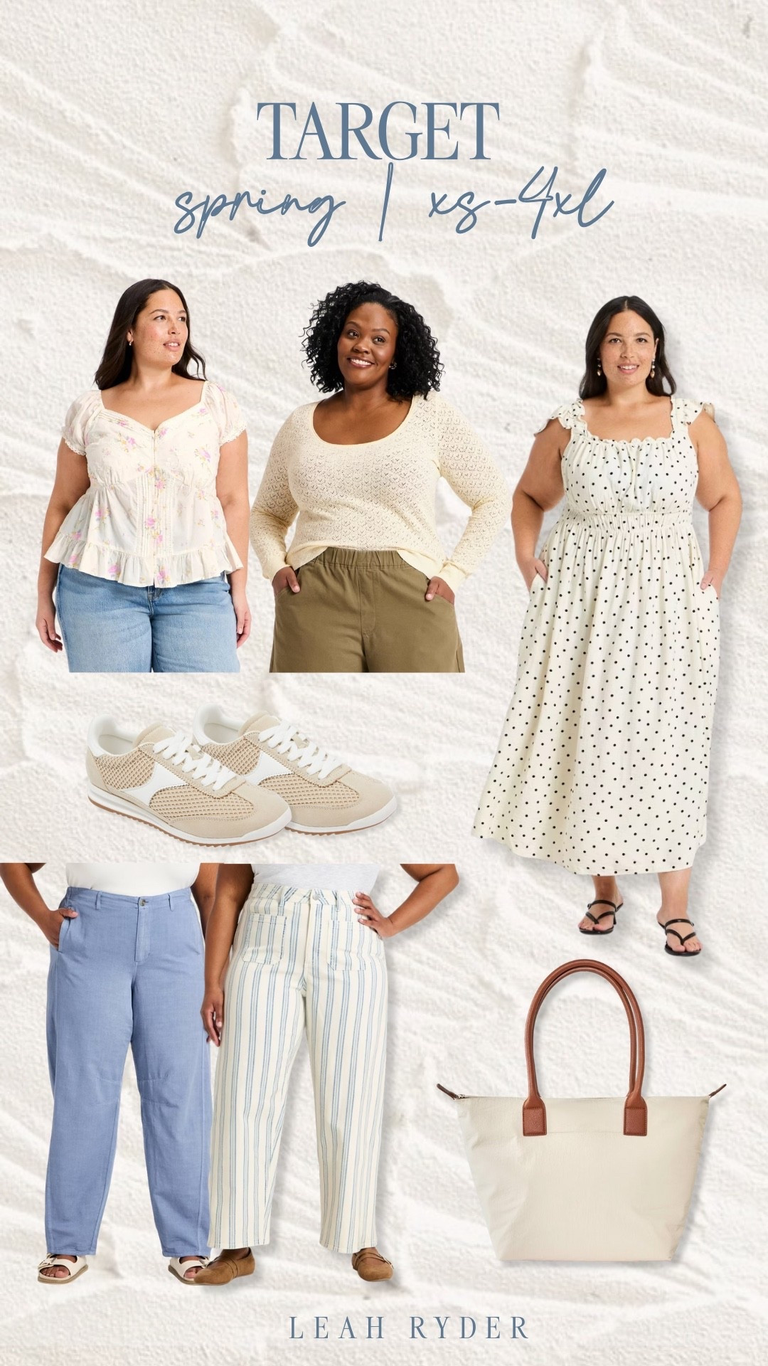 Target spring fashion featuring size-inclusive styles available in XS–4X. This edit includes spring dresses, lightweight tops, casual pants, and everyday accessories. These Target outfits are ideal for warm weather, weekend plans, and everyday wear. Affordable spring staples that are easy to style and wear all season long.

#LTKSeasonal #LTKPlusSize