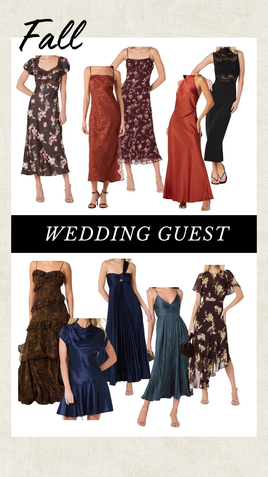 Fall wedding guest dresses!

#LTKootd #LTKgrwm #LTKWedding