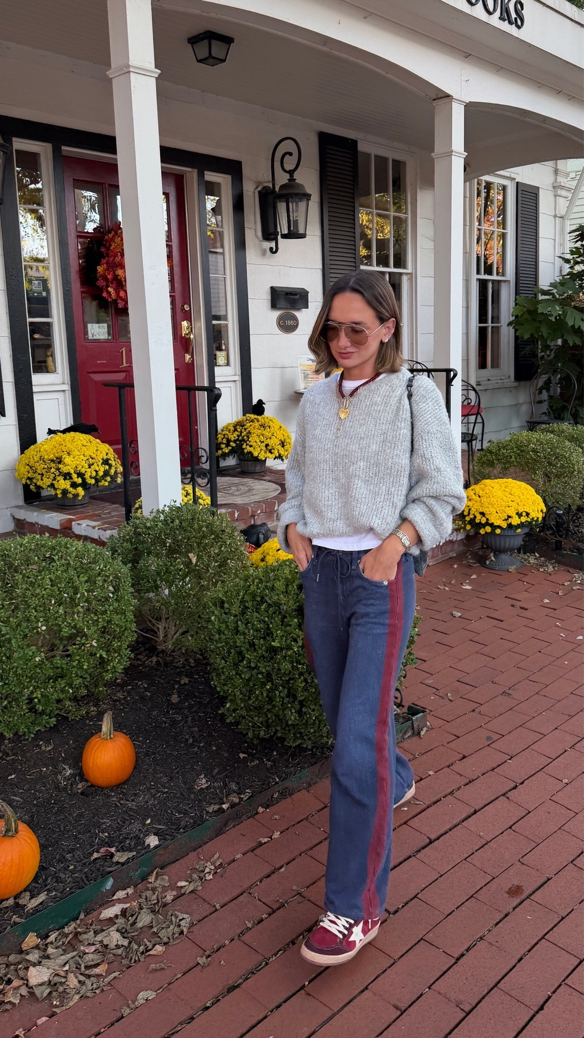XS sweatpant jeans! Sweater is old American Vintage Zolly sweater