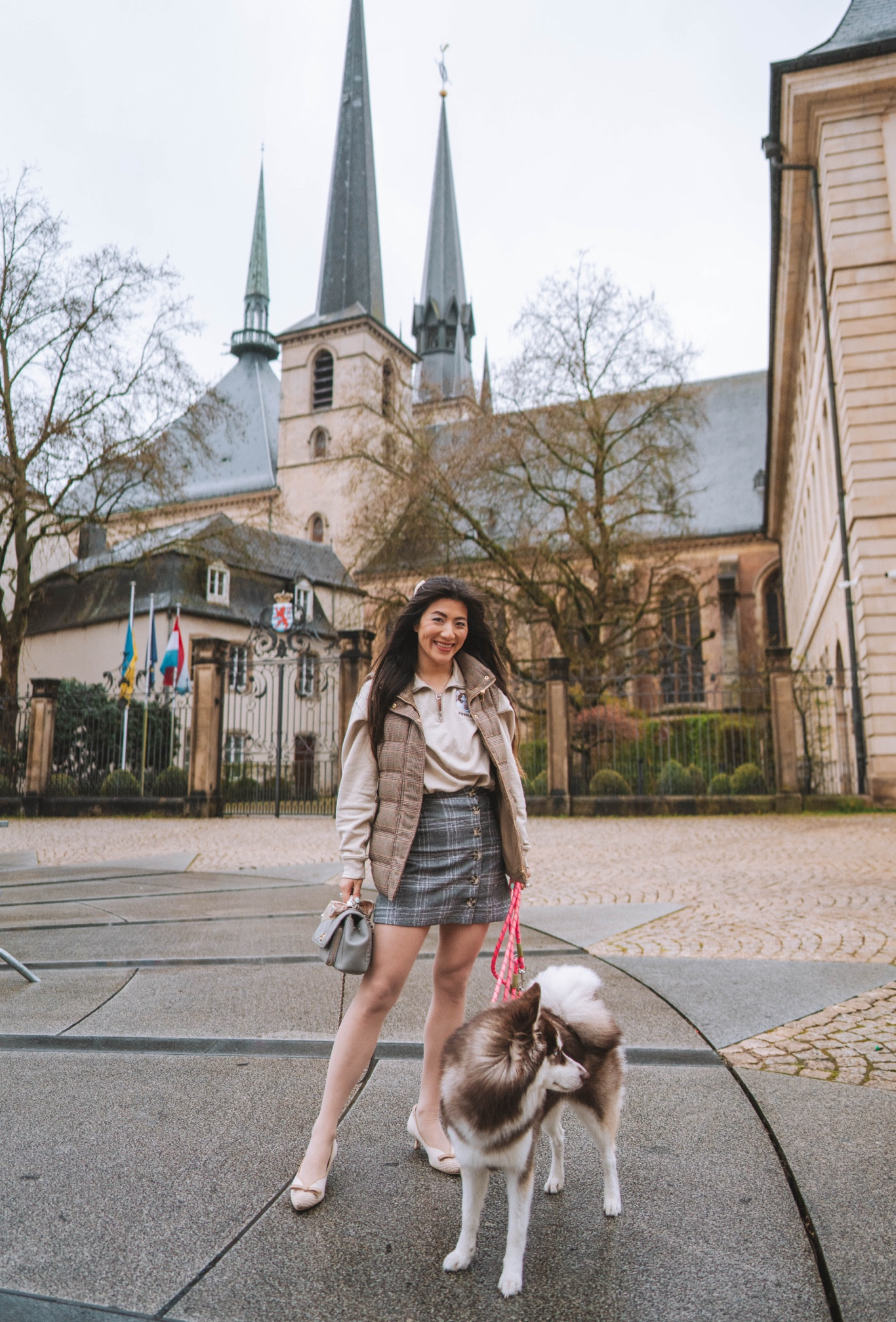 🔍 Travel outfit, spring outfit, gilet, kitten heels, dog walking outfit, neutrals, Chanel bag 

#LTKtravel #LTKeurope #LTKSeasonal