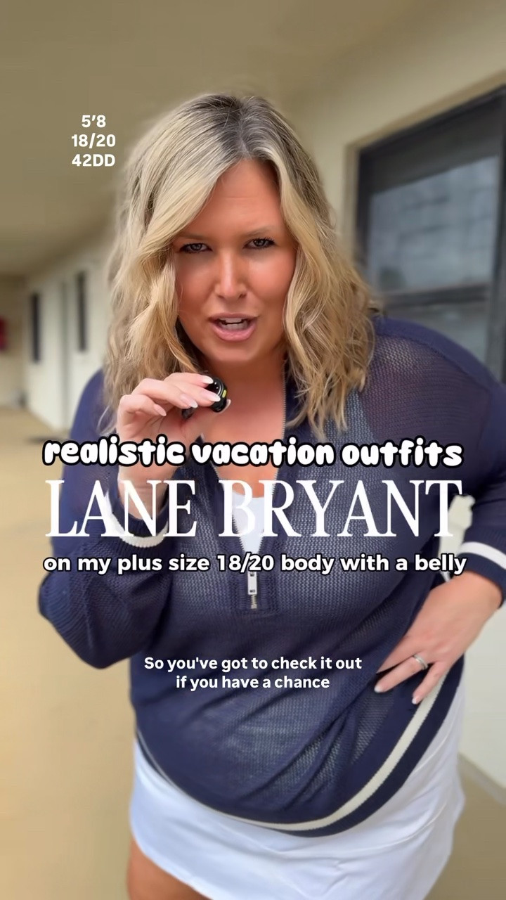 Wearing a size 18/20 in these lane Bryant pieces!! Everything is true to size! Plus size, outfit inspo, casual outfit, summer fashion, mom life, vacation wear, size 18/20

#LTKMidsize #LTKPlusSize #LTKSeasonal