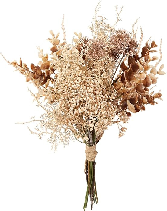 Artificial Flowers for Vase, Beige Silk Flowers for Home Decor Indoor Realistic Faux Flowers for ... | Amazon (CA)