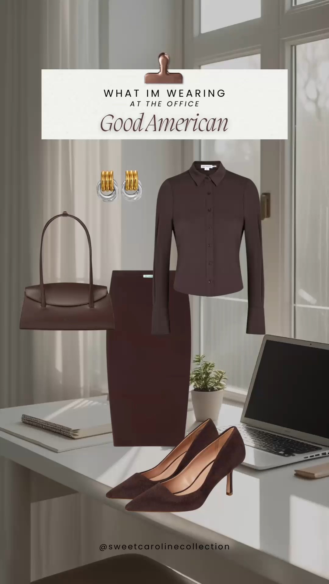 What I’m wearing + at the office 👜

Skirt set is Good American
Earrings are Heaven Mayhem
Bag is Freja
Heels are Madden Girl
Glasses are Amazon

Good American, workwear, office outfit, skirt set, Caroline bag, heels, purse, earrings, suede bag, Matching set, waistcoat, workwear, houndstooth, Denim jacket, denim skirt, jeanerica, Fall, quilted coat, belt, Michael kors jacket, polo hat, baseball hat, belt, Ralph Lauren, vest, Thanksgiving outfit, men’s fashion, cardigan, jeans, denim, vans, Fall fashion, style, thanksgiving, outfit inspo, trendy, Tory Burch, turtleneck, ribbed top, long sleeve top, leather pants, tan pants, brown pants, straight pants, revolve, Bardot, gap, lulus, neiman Marcus, Nordstrom, earrings, hoops, ring, belt, lipstick, makeup, charlotte tilbury, commando, j.crew, express, old navy, Anthropologie, madewell, tuckernuck, coach, Ralph Lauren, dinner, Sunday, Abercrombie and fitch, brunch, holiday style, classy, classic, trendy, new arrivals, under 200, under 100, under 50, cyber week, sale alert, holiday outfit, leather pants, plaid blazer, booties, madewell, j.crew, revolve, Amazon, Sam Edelman, old navy, Anthropologie, Nordstrom rack, Talbots, Allegra James, bodysuit, thanksgiving, Black Friday, sale, sweet Caroline collection

#LTKstyletip 

#LTKWorkwear #LTKFindsUnder100 #LTKootd