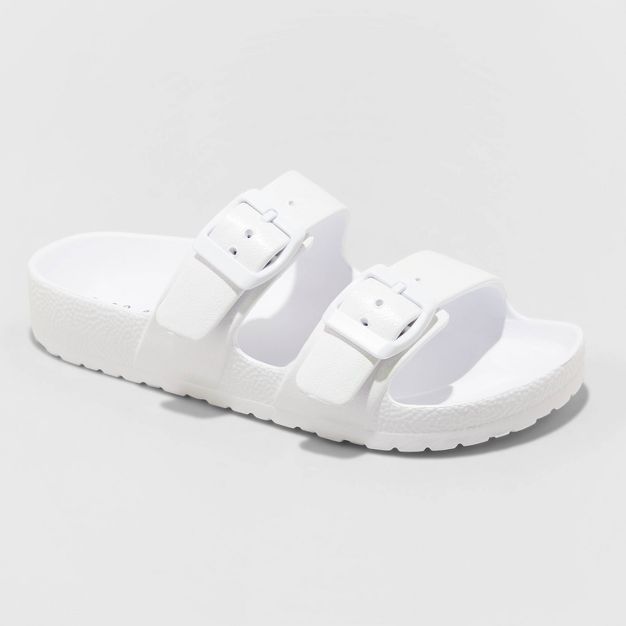 Kids' Noa Slip-On Footbed Sandals - Cat & Jack™ | Target