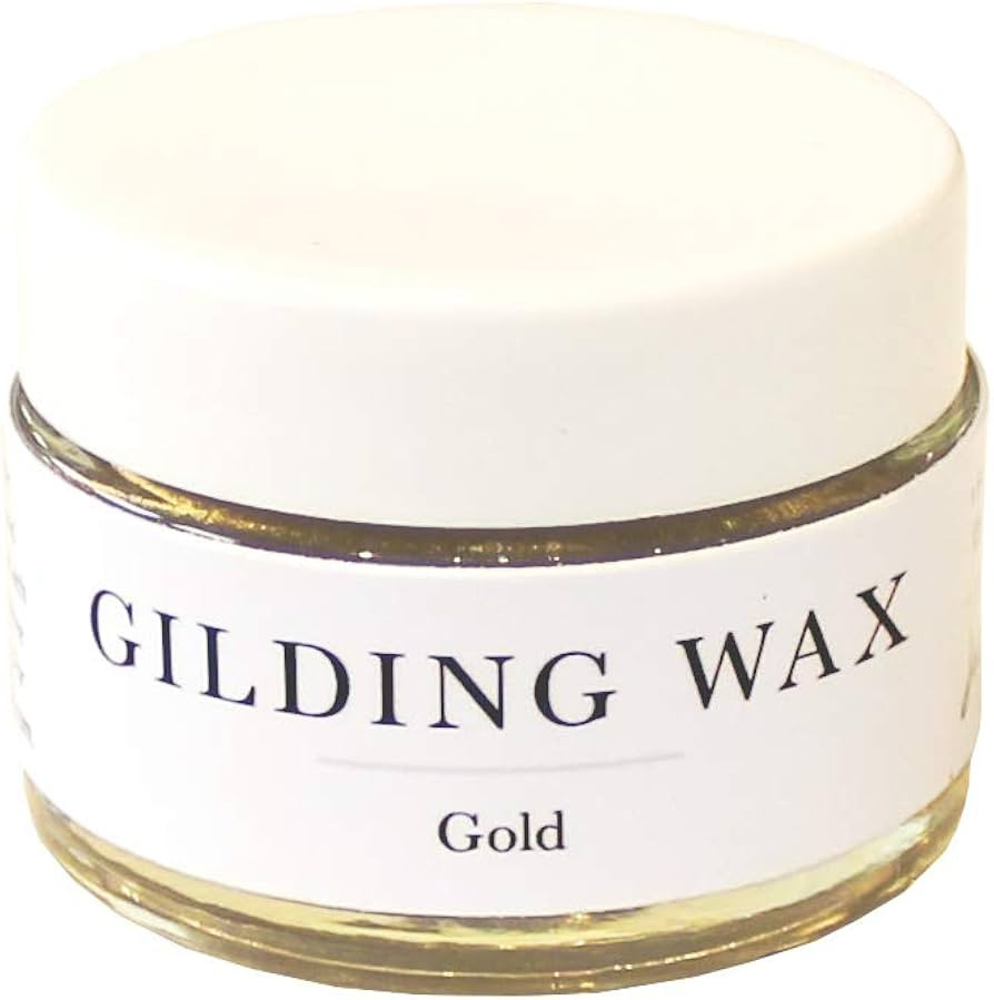 Jolie Gilding Wax – Metallic Finish for Furniture, Hardware, and Décor, Gold, 1 Ounce [30ml] | Amazon (US)