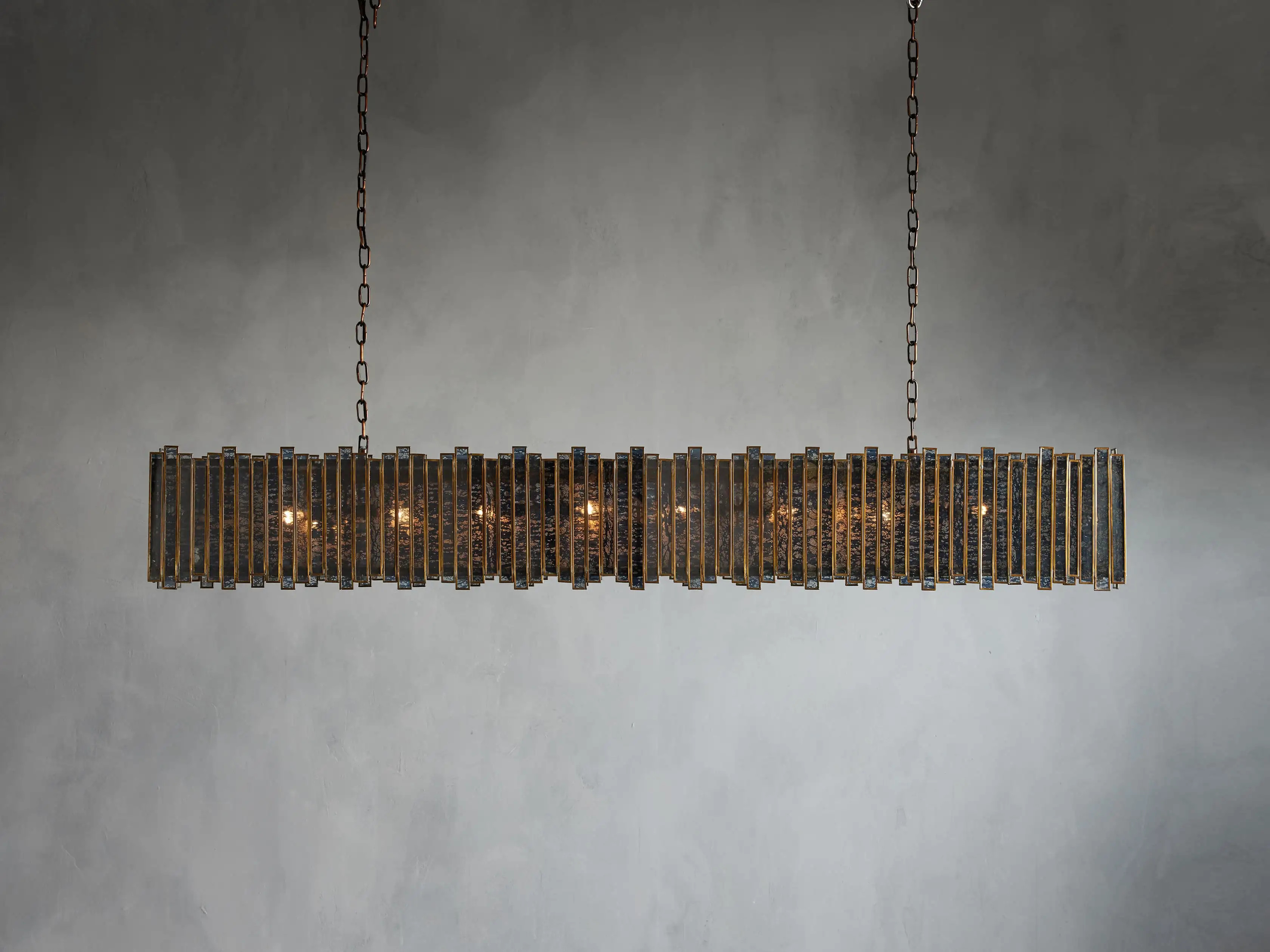 Laila Rectangular Chandelier | Arhaus