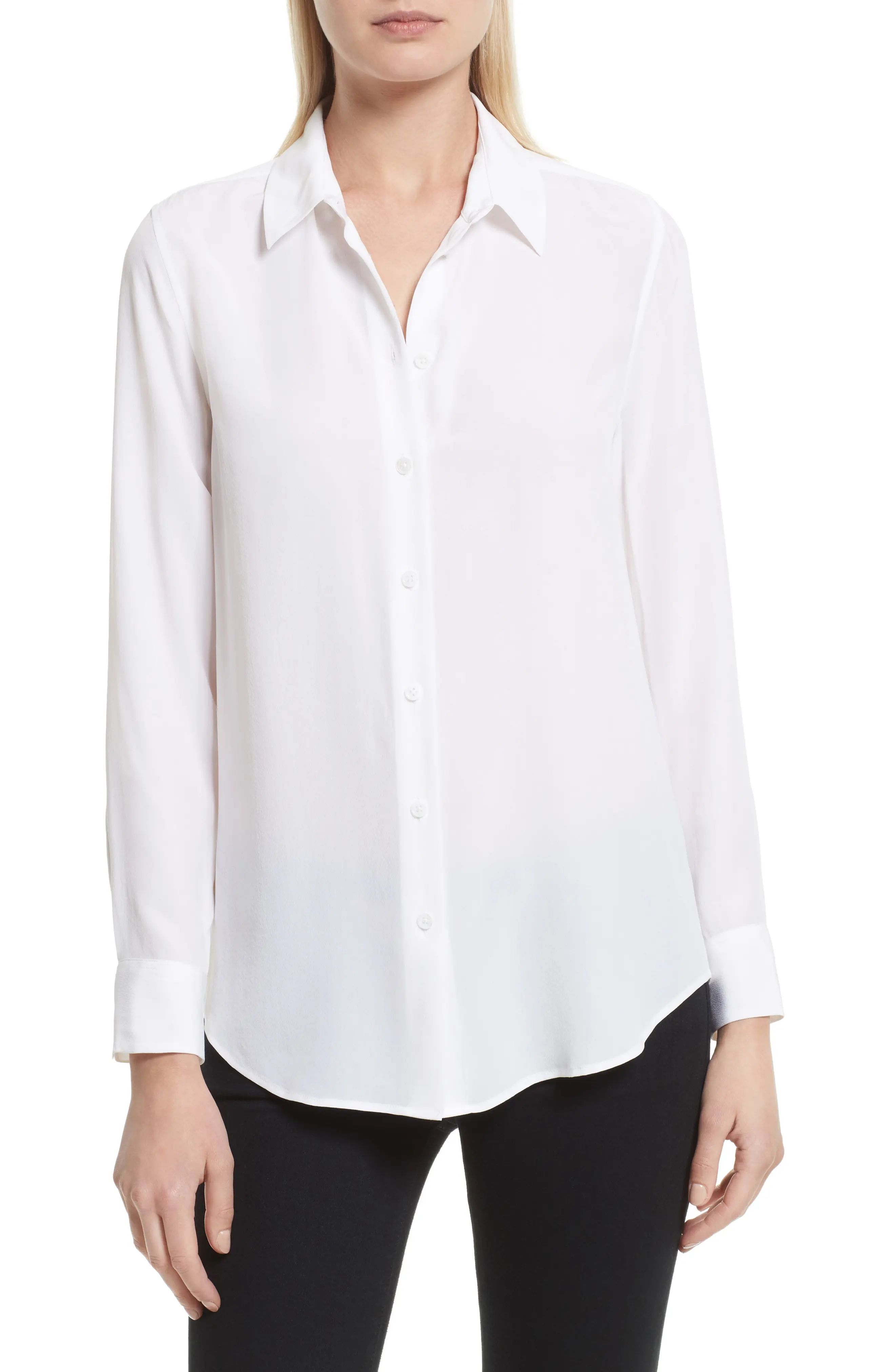 Essential Silk Blouse | Nordstrom