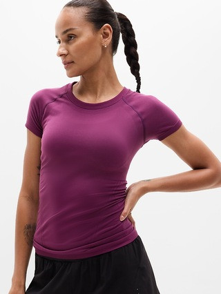 Momentum Seamless Tee | Athleta
