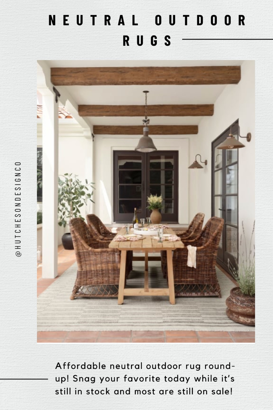 Neutral rug round-up for your patio! Most items linked are still on SALE! These deals are too good! If you’re in the market for a new patio rug, snag one before the sales end! 

Outdoor patio, outdoor rugs, outdoor area rugs, outdoor runners, affordable rugs, neutral rugs for patio, cozy home, summer finds, rug sales

#LTKhome #LTKfindsunder100 #LTKsalealert