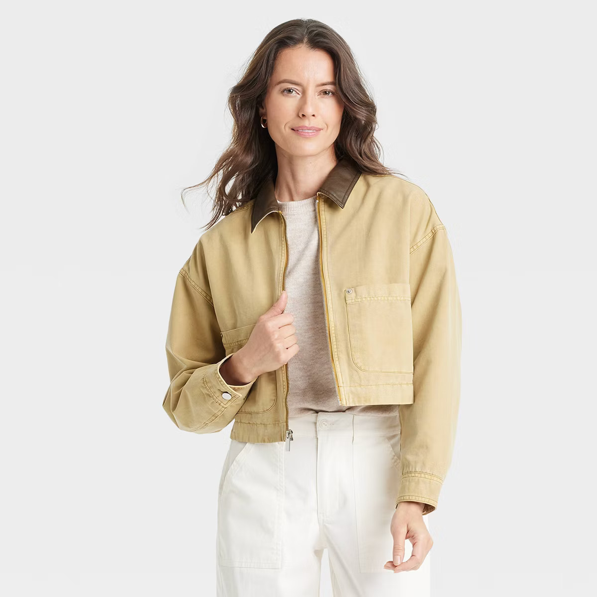 Women's Barn Fashion Jacket - Universal Thread™ Brown | Target