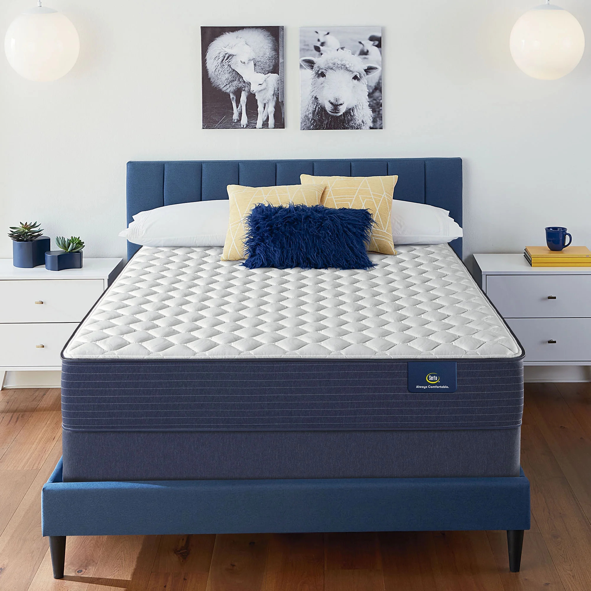 Serta Clarks Hill 10.5" Firm Mattress  - Innerspring; Fiberglass-Free | Walmart (US)
