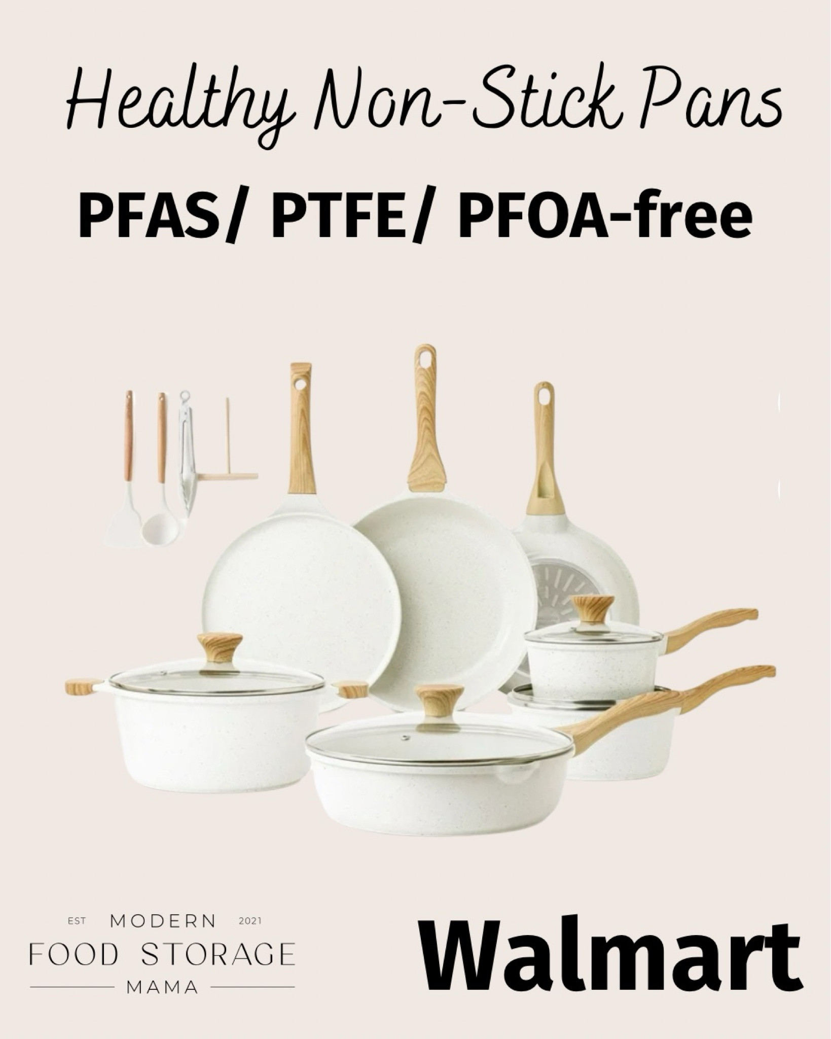 Have you been looking for healthy non-stick pans? I have! I was so excited when I found these non-stick pans on sale at Walmart that are PFAS/PTFE/PFOA-free 🙌🏼

I love getting a GREAT deal and these pans are on MEGA sale at Walmart through 10/13/24


#walmartdeals #healthycookware #greencookware #kitchen #whitekitchen

#LTKHome #LTKSaleAlert #LTKFindsUnder100