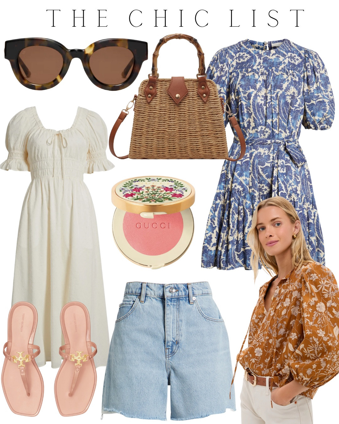 Florals denim shorts 

#LTKOver40 #LTKSeasonal #LTKStyleTip